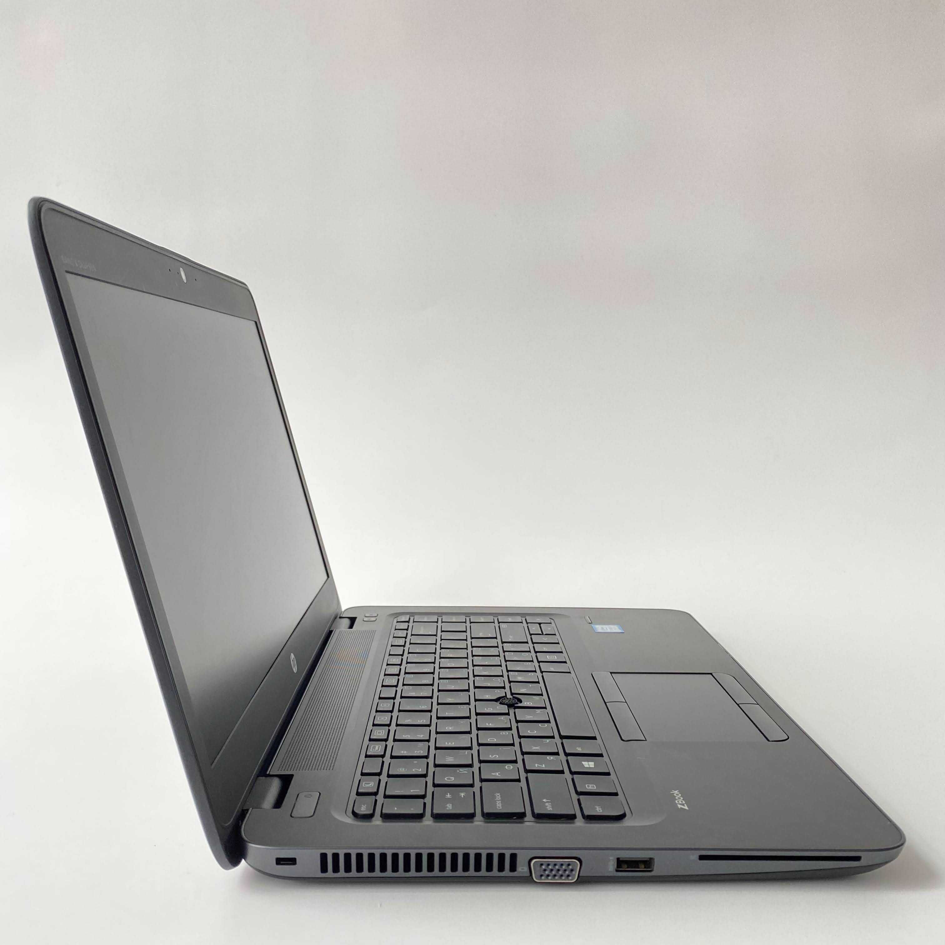 Ноутбук HP Zbook 14u g4 14" FullHD i5-7200U/AMD W4190M/16GB/128+500GB