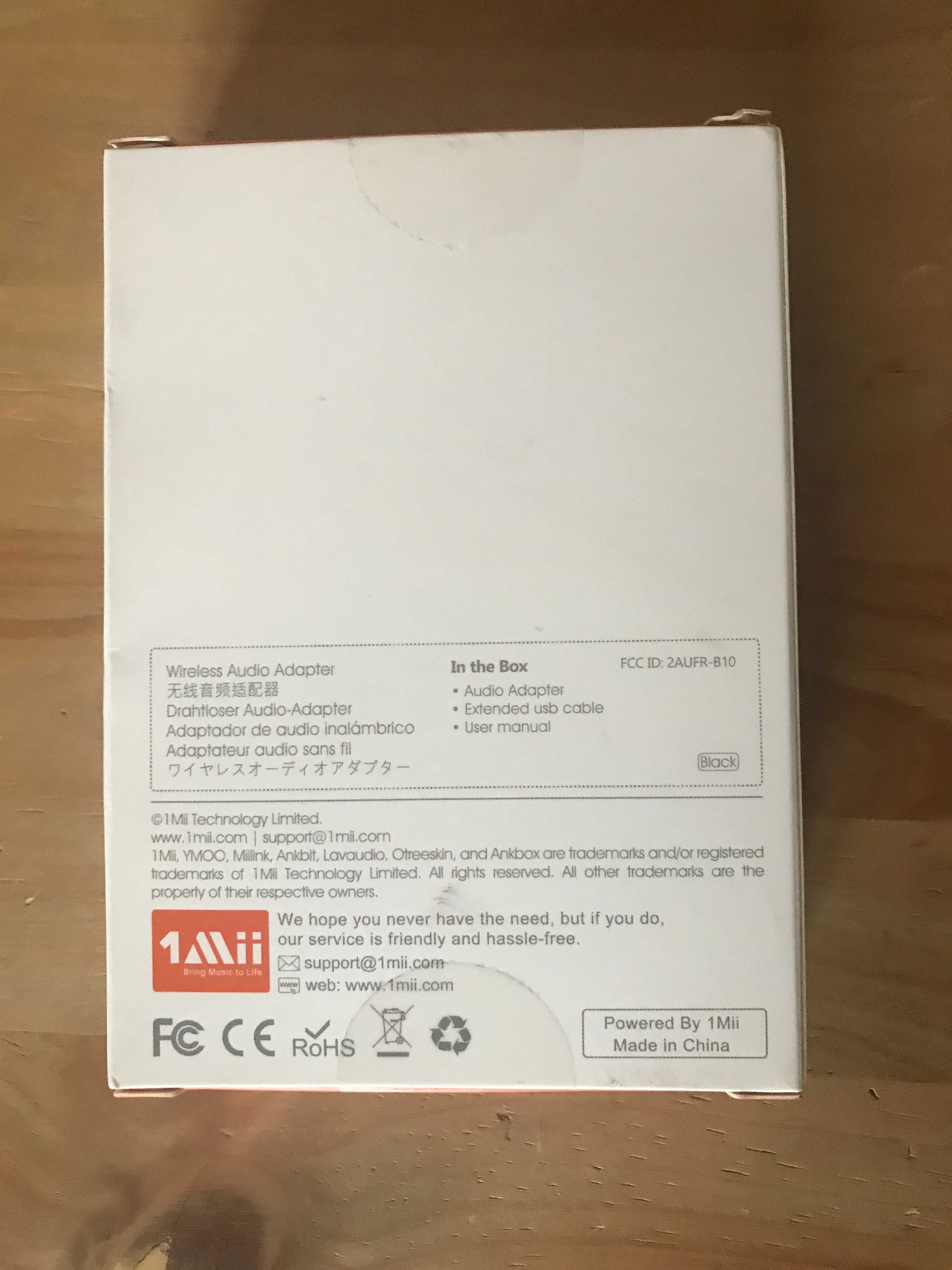 TRANSMITER Nadajnik Adapter Audio 1Mii B10+ USB Bluetooth 5.0