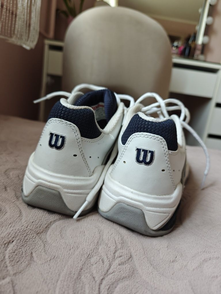Buty sportowe męskie Wilson 41 1/3 skóra naturalna skórzane sneakersy