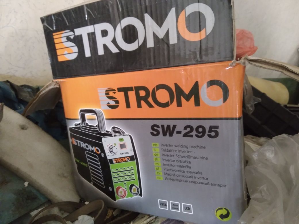 Електрический сварочний апарат ыирмы stromo sw 295