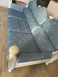 Wypoczynek prowansalski kanapa sofa fotel