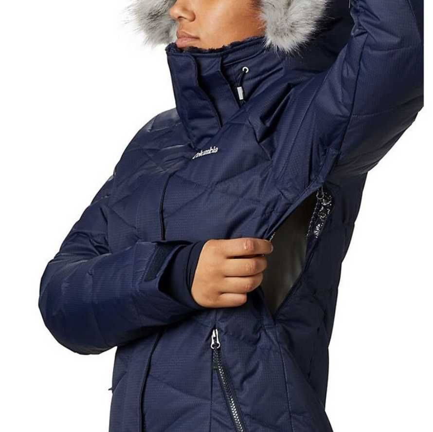 Куртка пухова жіноча Columbia Lay D Down™ II Jacket W голубого цвета