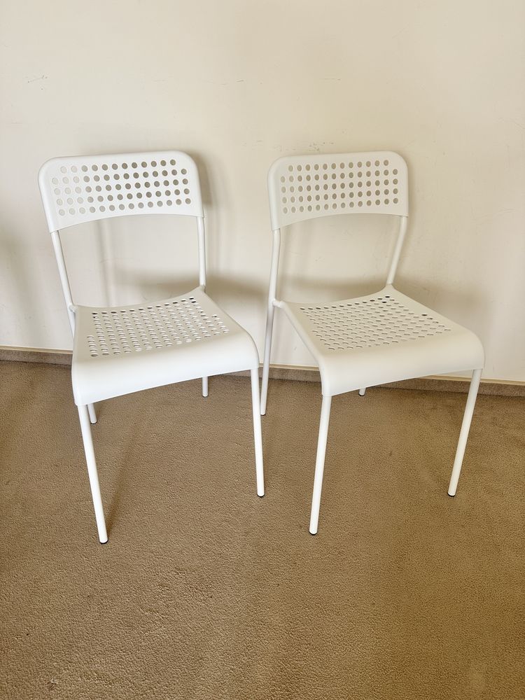 Stół Ikea MELLTORP z 2 krzesłami ADDE