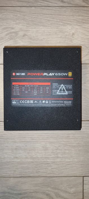 Блок живлення Chieftronic PowerPlay 650w