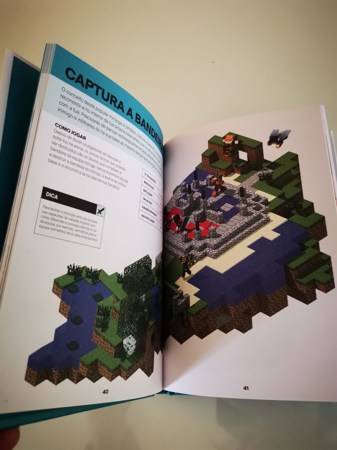 Livro Minecraft Guia de Minijogos