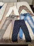 Lote calças e leggings menina 5 anos