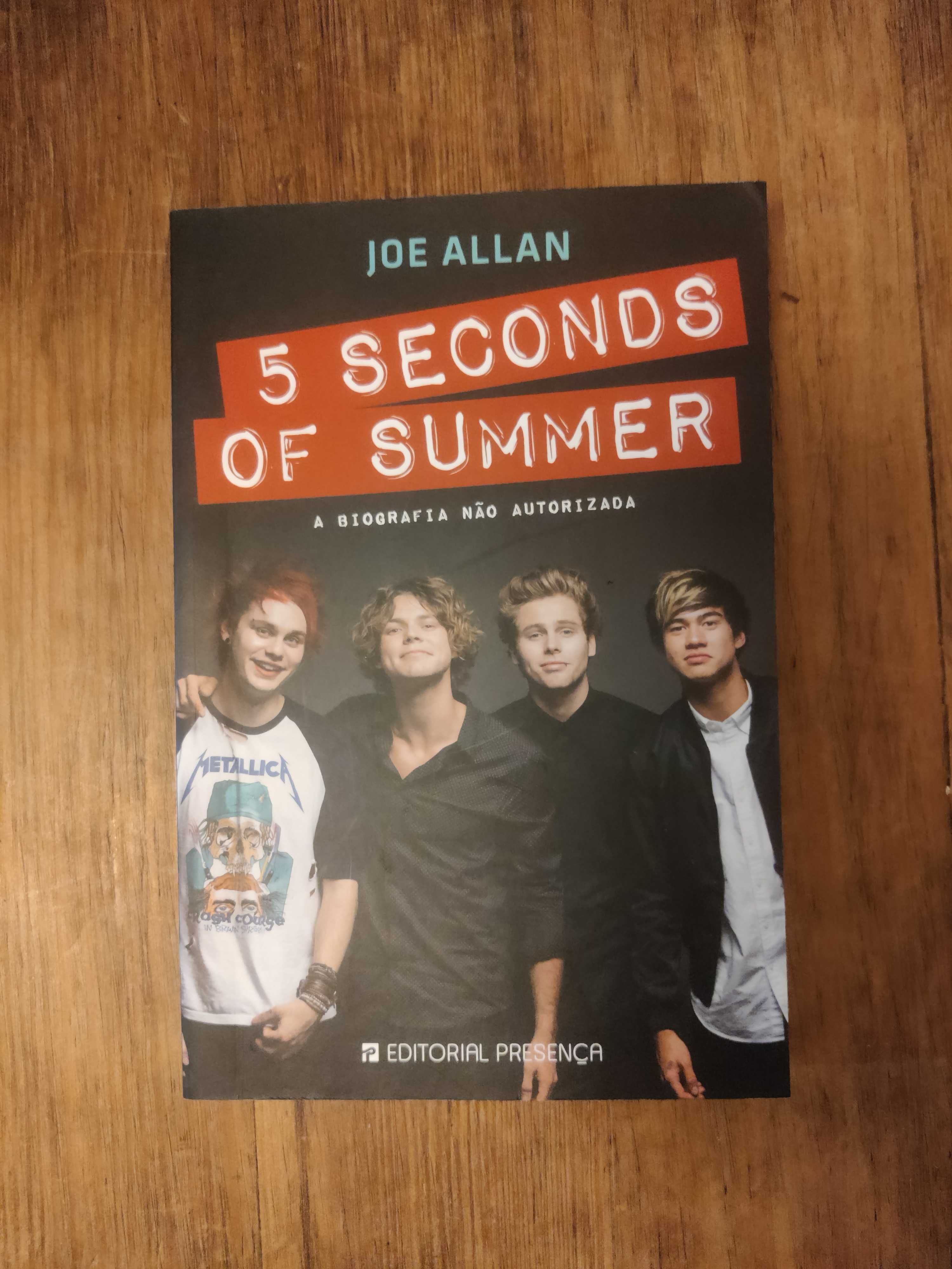 Livro 5 Seconds of Summer: A biografia não autorizada de Joe Allan