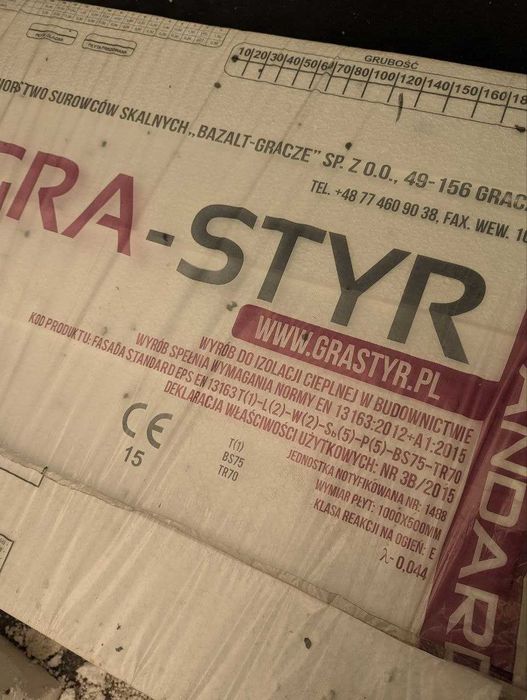 Styropian 120 A-STYR używany w magazynie NOWA CENA !!