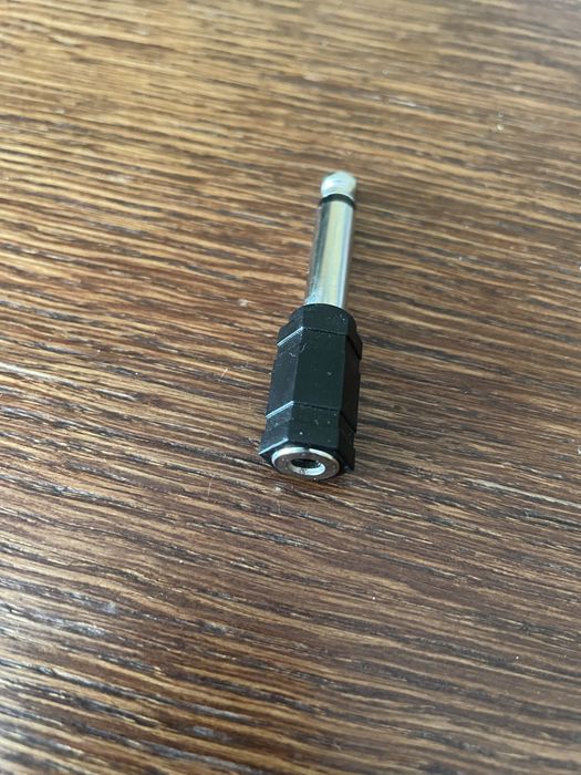 Перехідник з mini jack 3,5 на jack 6,3