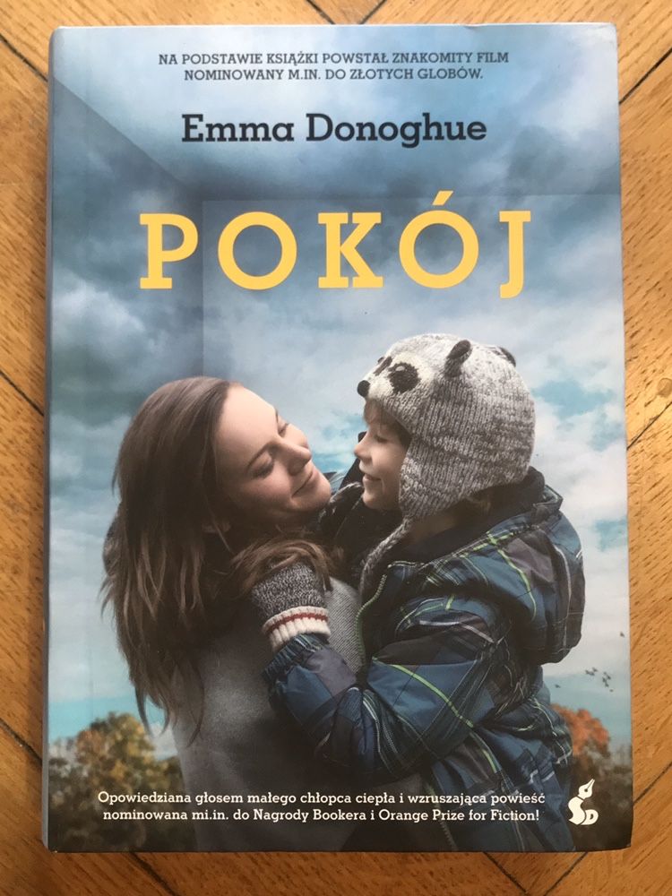 Książka w twardej oprawie „ Pokój ” Emma Donoghue