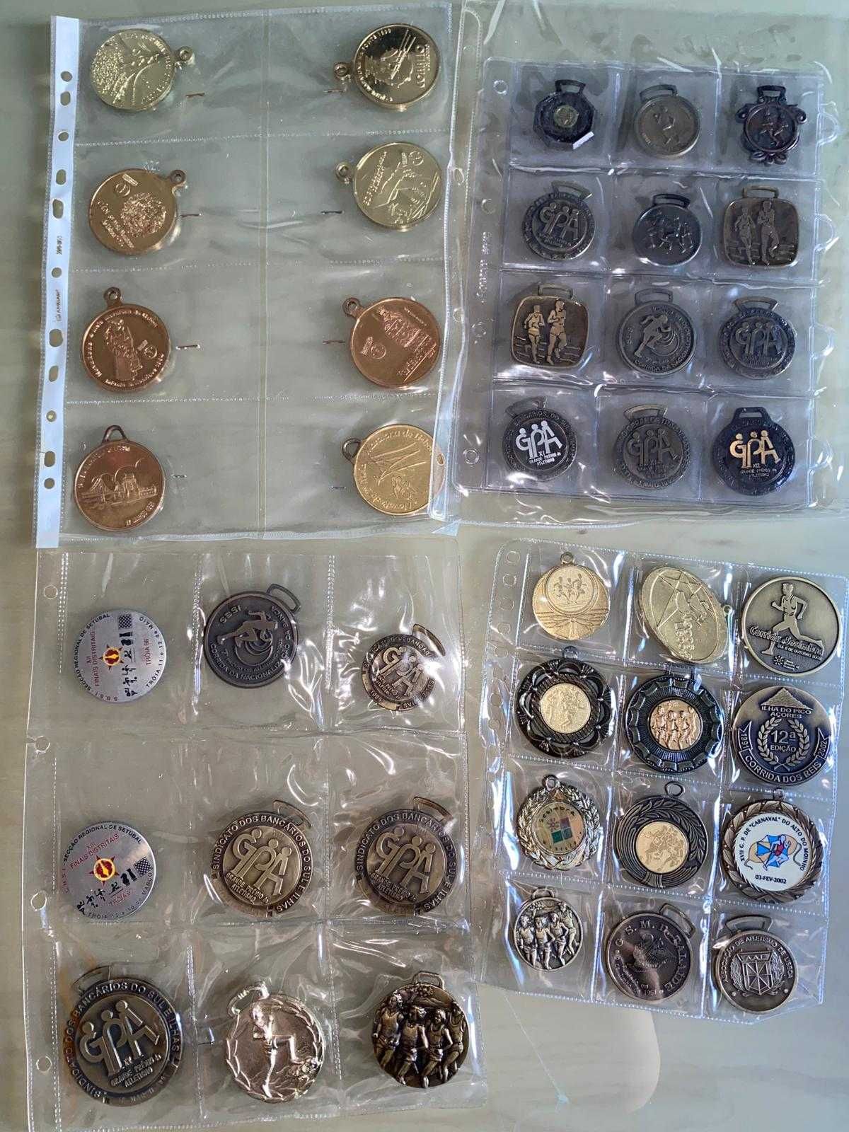 Conjunto de medalhas