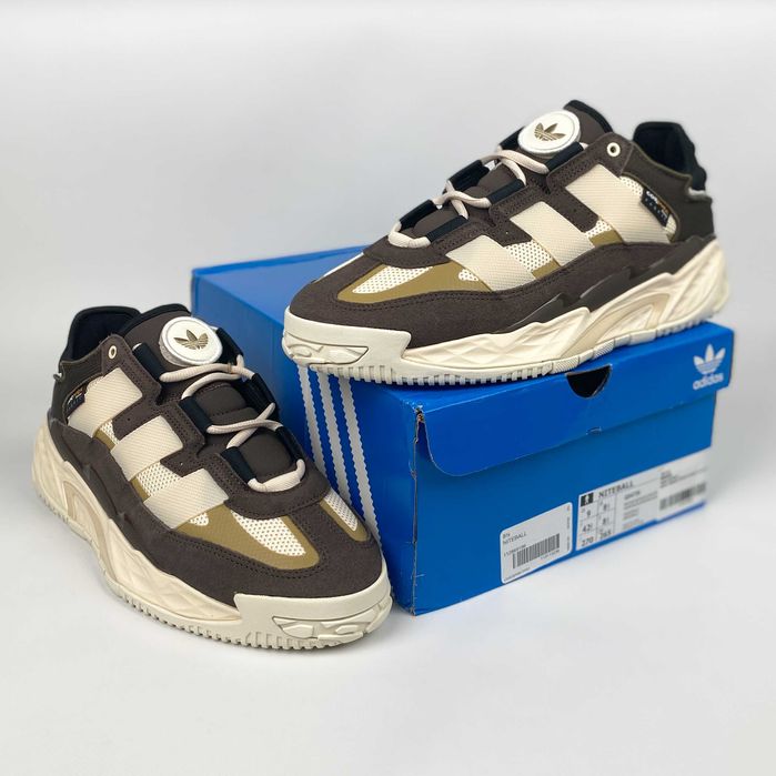 Кросівки Adidas Niteball Cordura Brown/Wonder White Оригінал