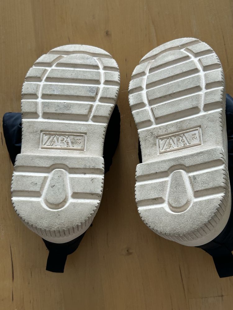 Bota azul marinho criança Zara
