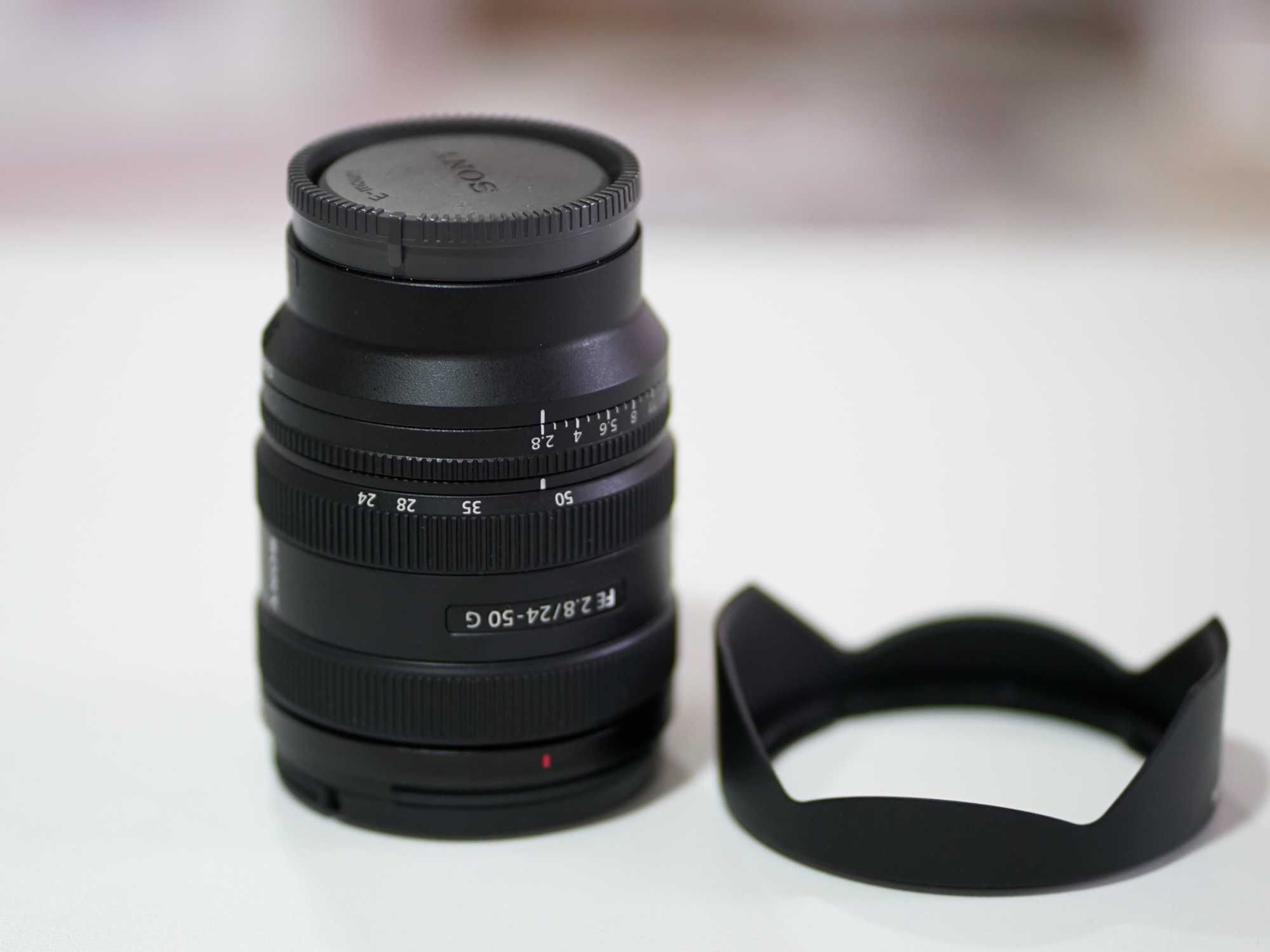 Sony 24-50 2.8, nova ainda em garantia