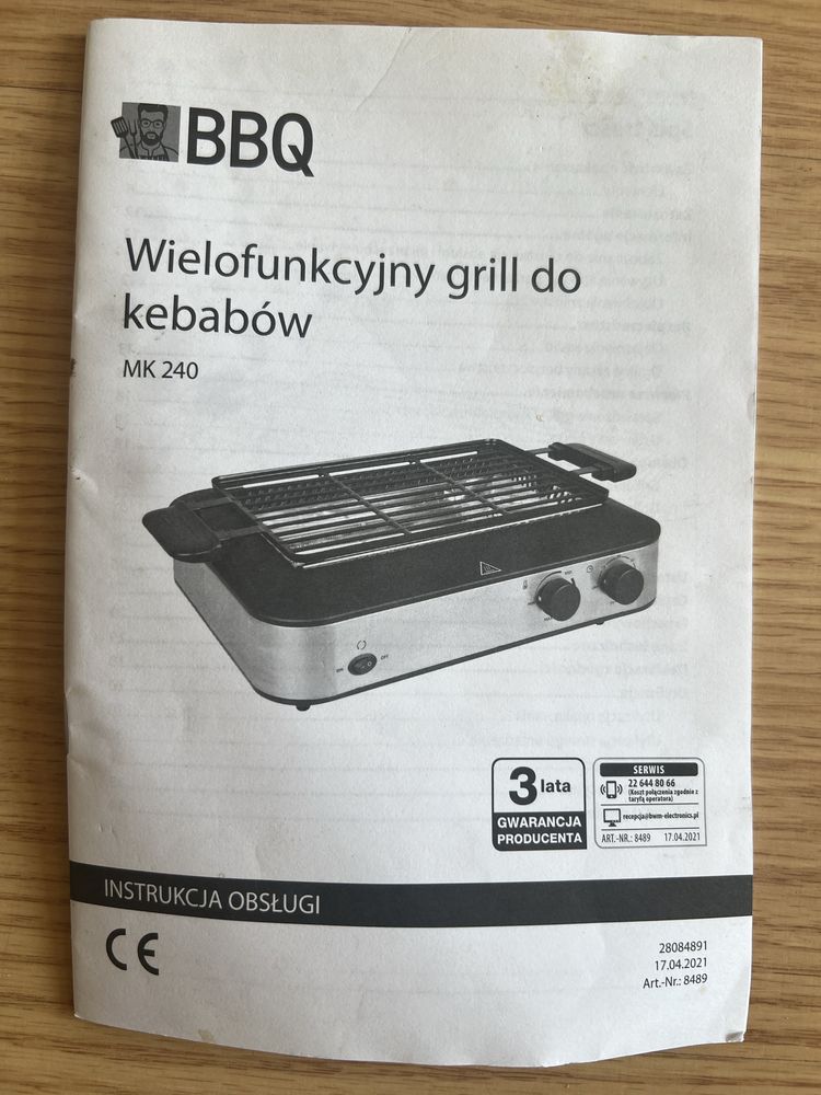 Grill do kebaba elektryczny