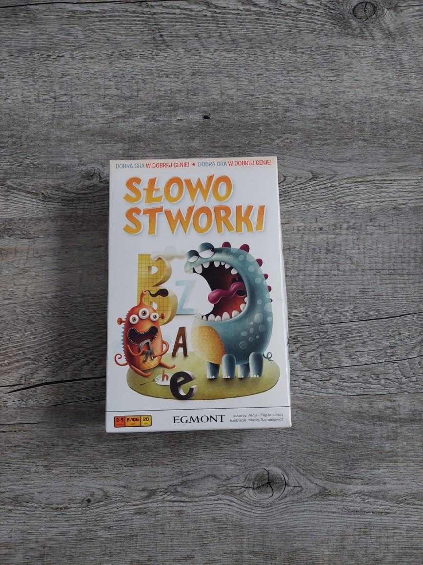 Słowo stworki Egmont