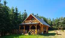 Domek letniskowy "Bolek" nad morzem, jeziorem, luks. wysoki standard