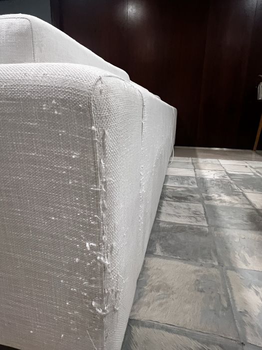 Sofá 6 lugares – branco pérola – super confortável!