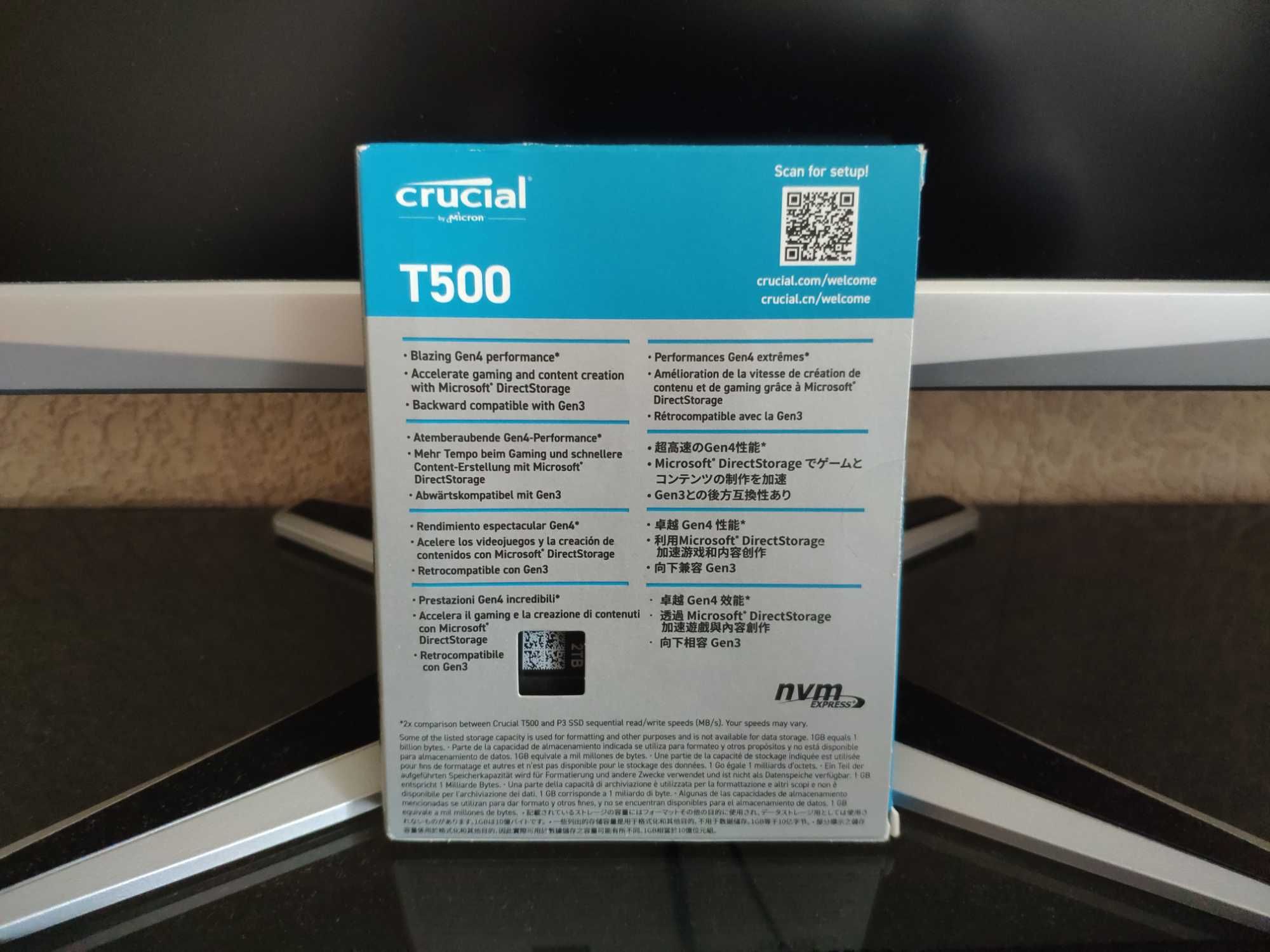 SSD накопичувач Crucial T500 2TB