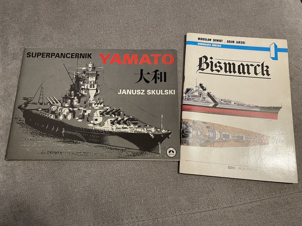 Superpancernik Yamato, Monografie morskie Bismarck