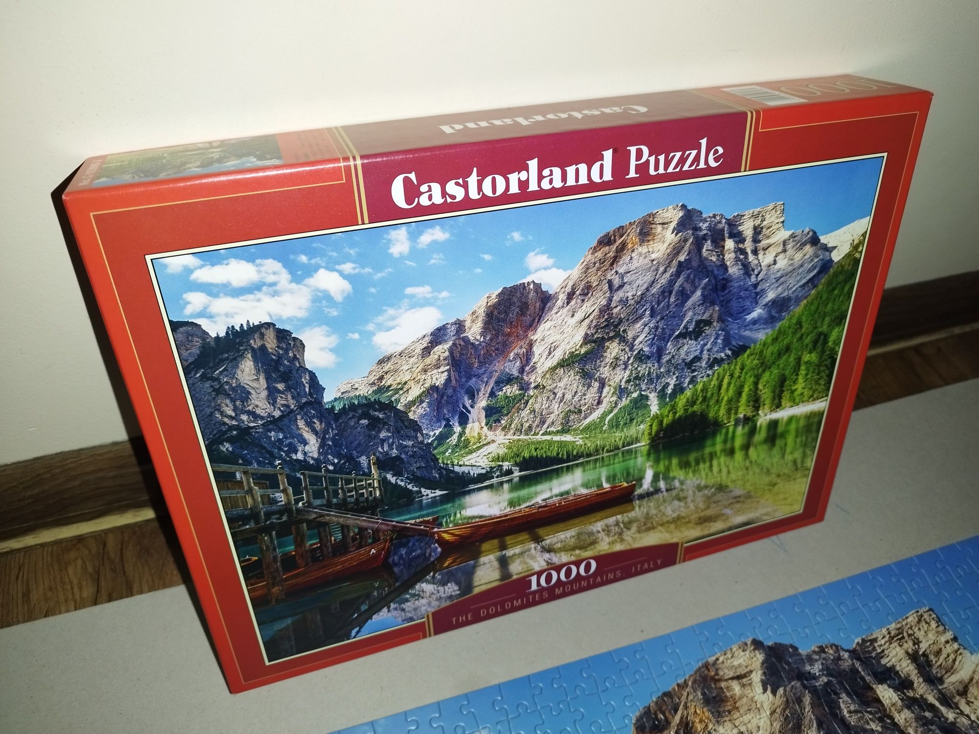 Puzzle 1000 elementów Castorland The Dolomites Mountains, Italy