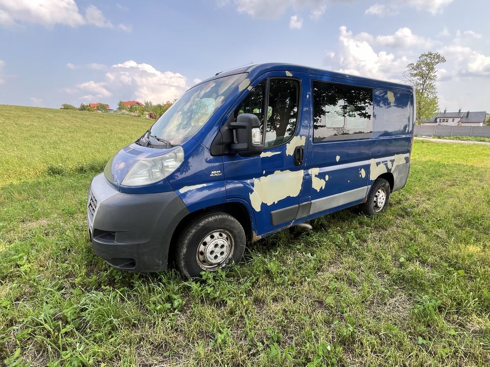 Fiat ducato 3.0 hak  6 osob brygadowka