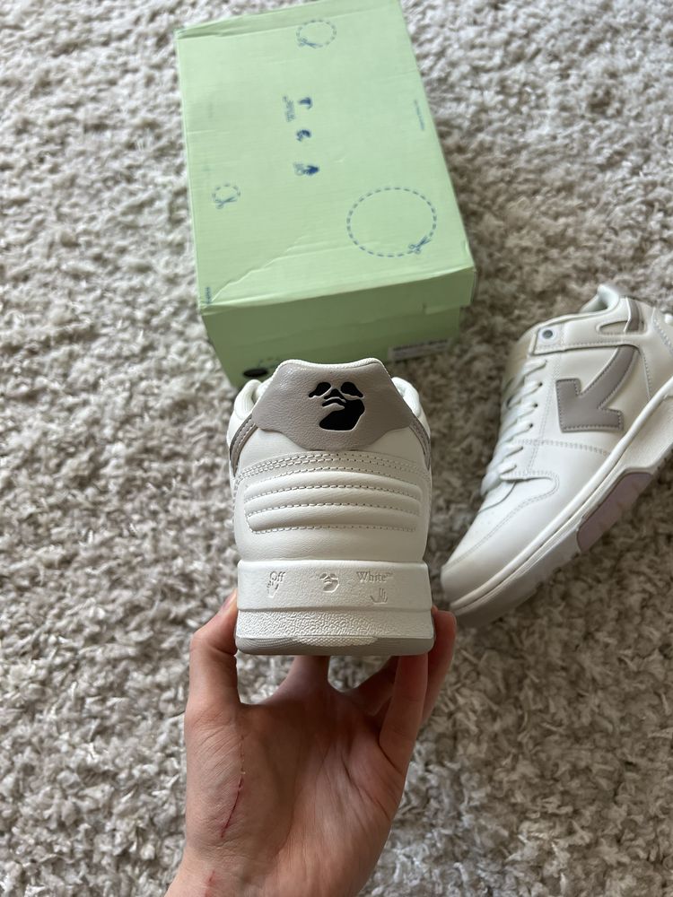 Кросівки Off White White Beige  Out Of Office Sneaker