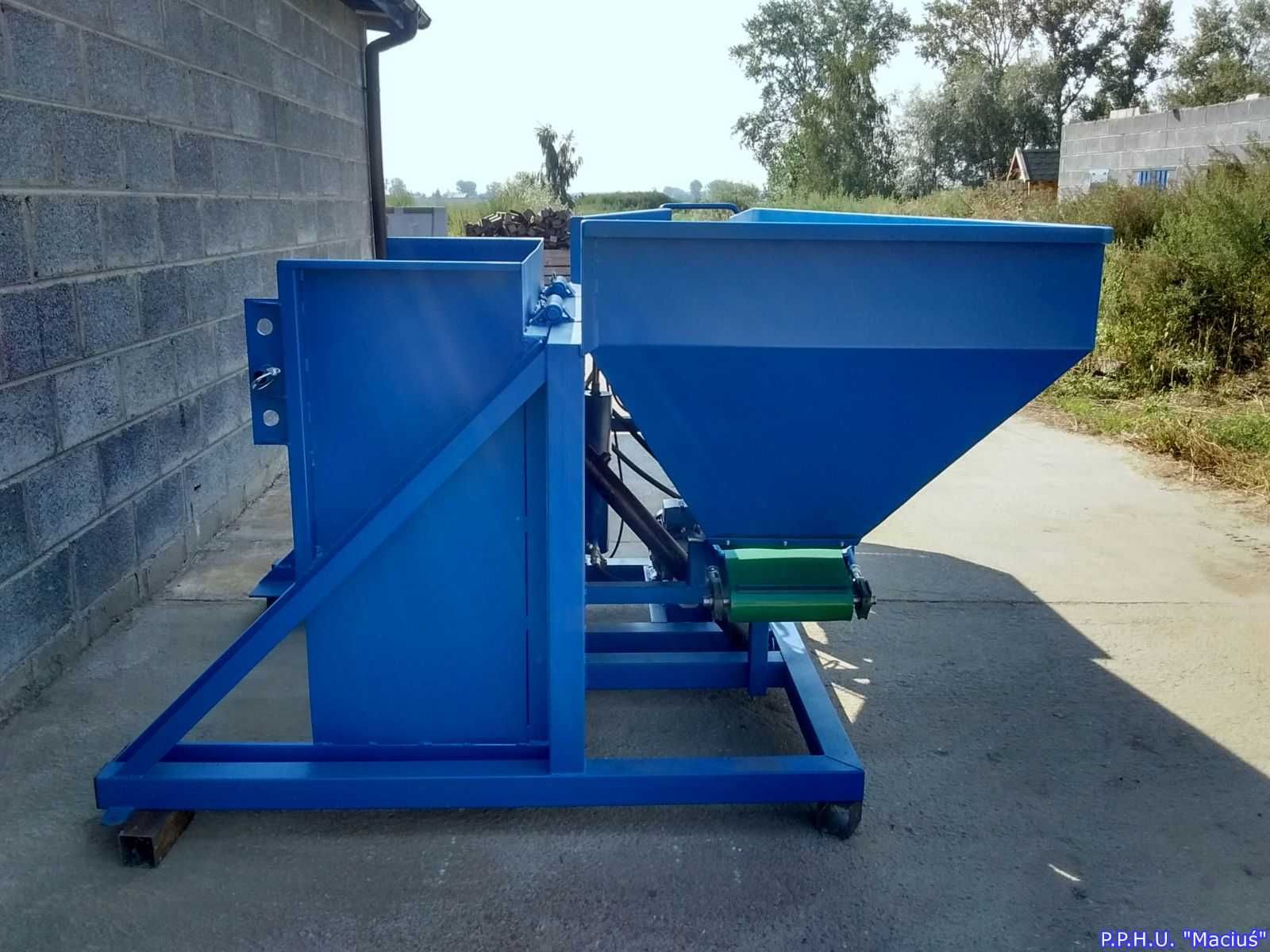 Nowa wywrotnica skrzyniopalet W-700 - producent