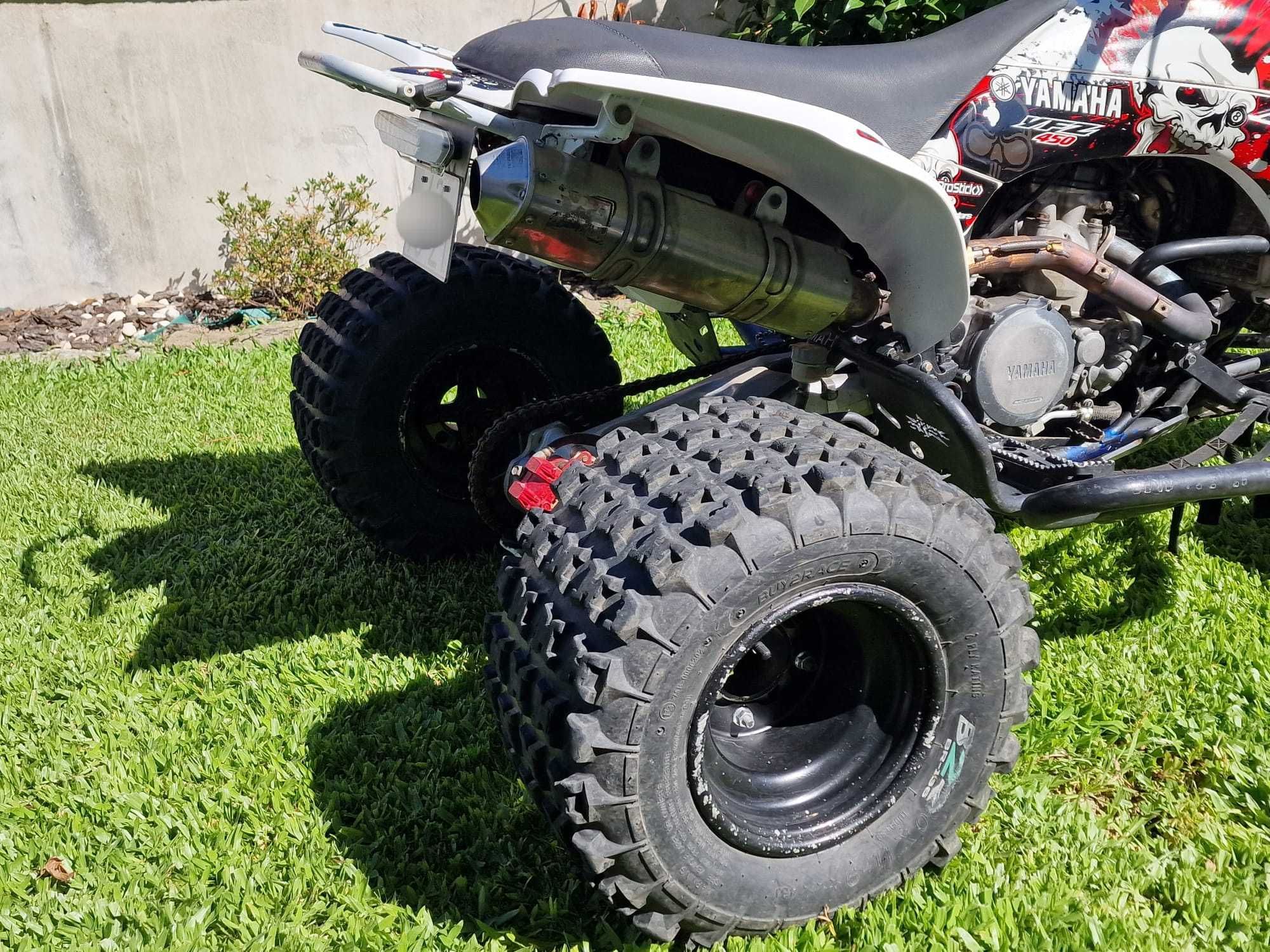 Yamaha yfz 450  matriculada