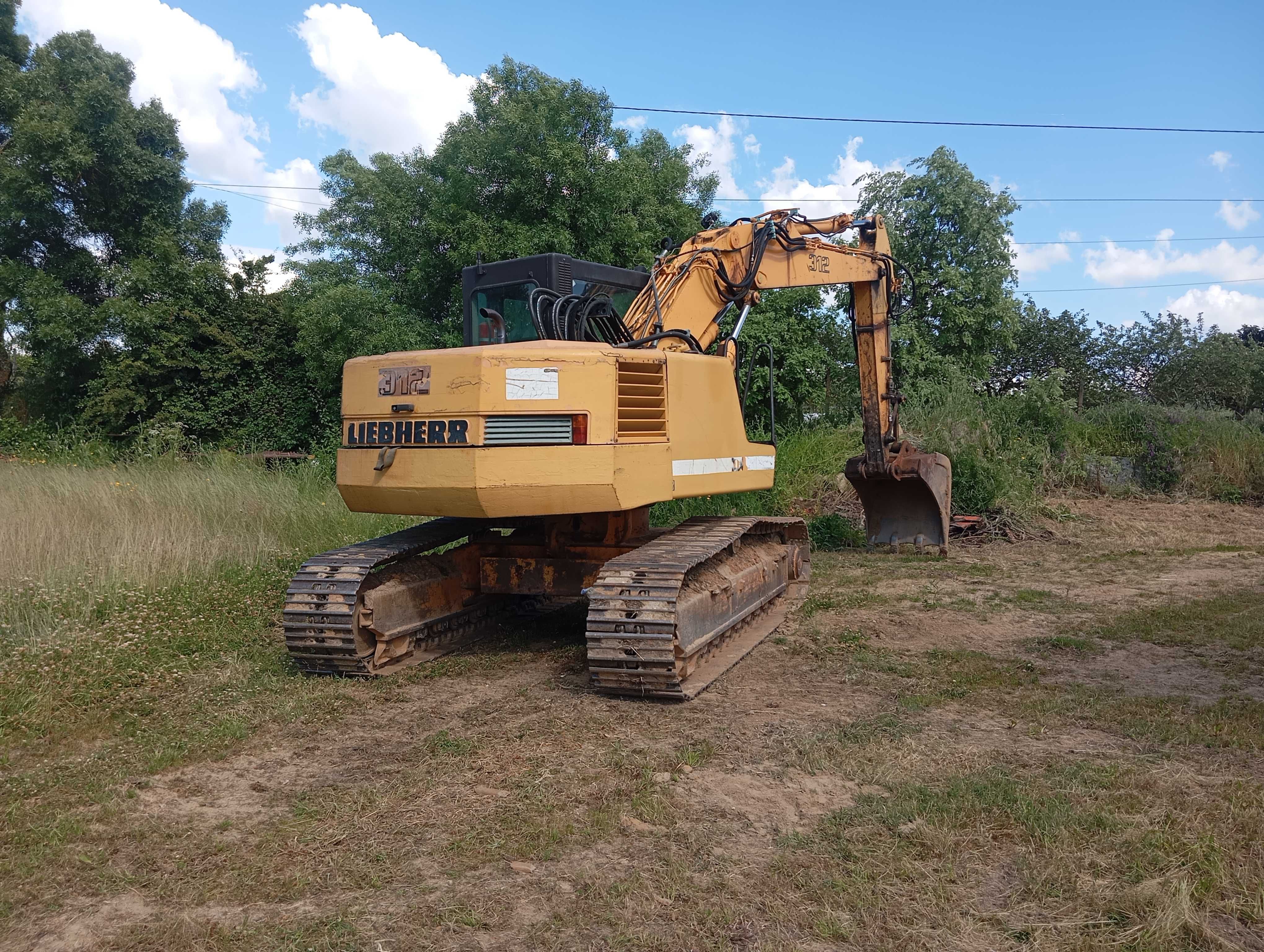 Giratória Liebherr r312