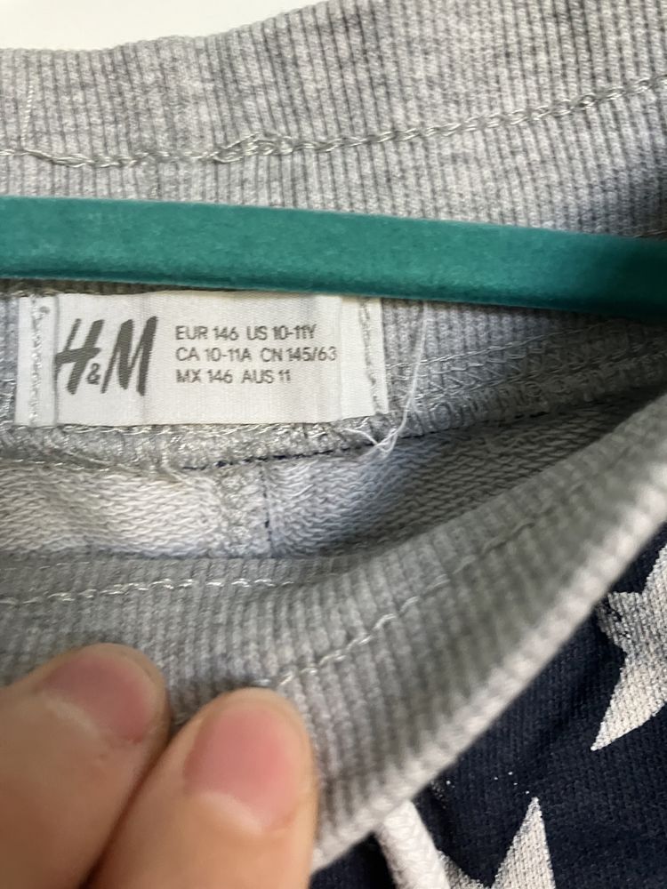 Spodnie szorty bawełniane H&M 10-11lat 146