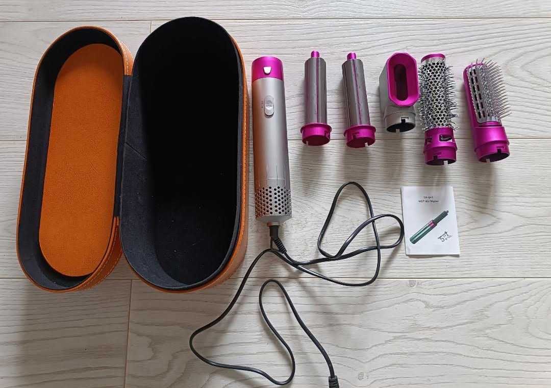 Стайлер Hot Air Styler 5в1 фен плойка и выпрямитель в одном устройстве