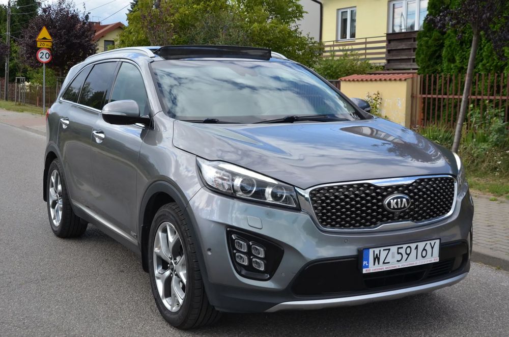 Kia Sorento KIA SORENTO 7 OSÓB Panorama Skóry Kamery360 MartwePOLA SALON POLSKA