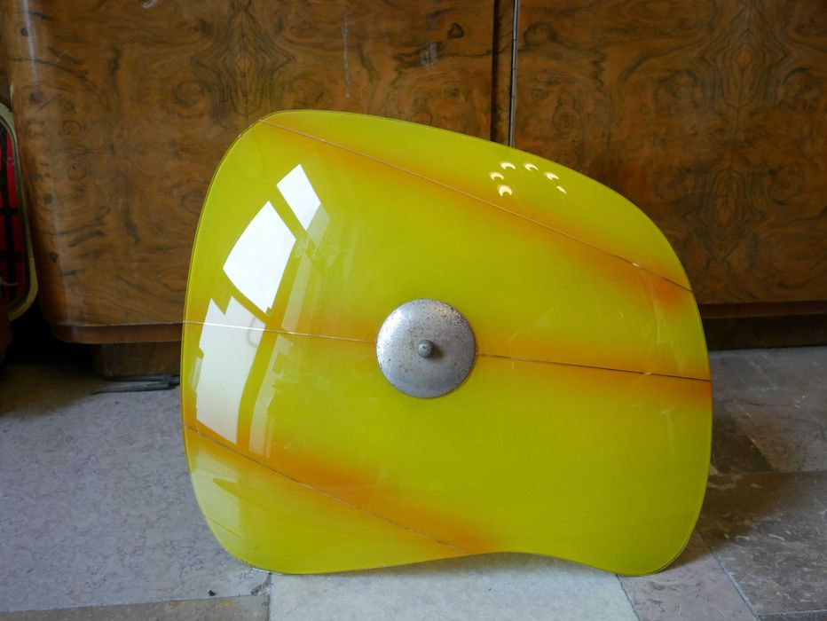 Lampa z kloszem ok 54 cm PRL