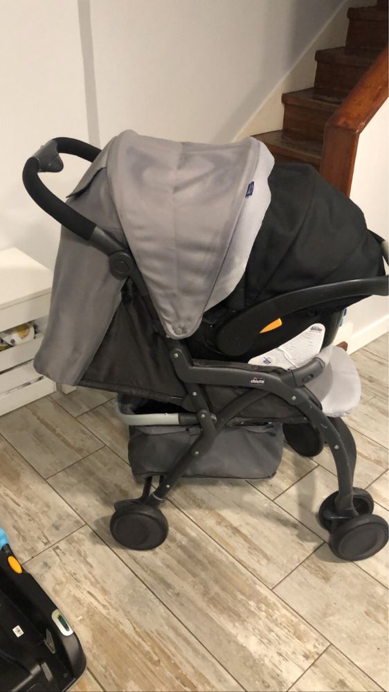 Conj.Rua Duo Simplicity Chicco com Isofix