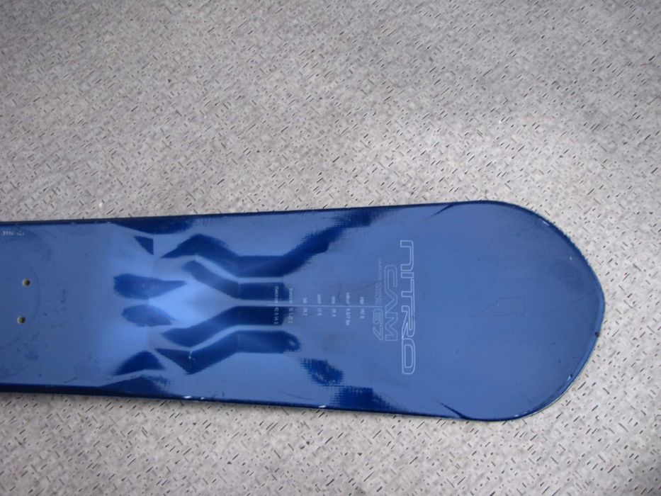 UNIKAT! Gigantowa sztywna deska snowboardowa NITRO CAM 167 cm!