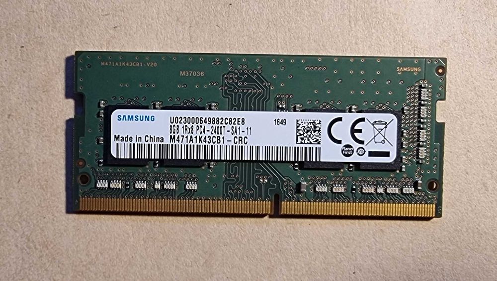 Pamięć laptop DDR4 8 GB Samsung