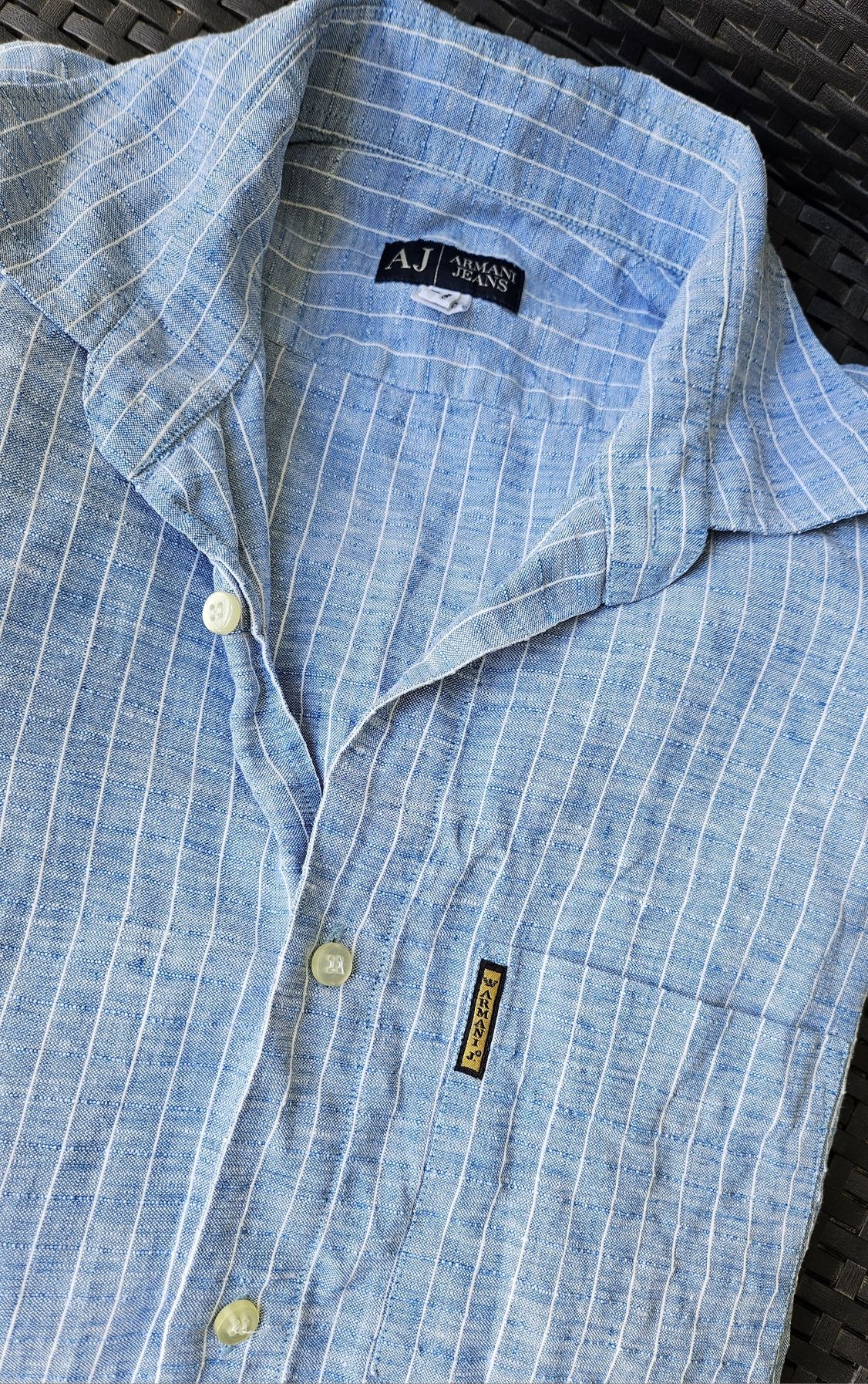 Лляна сорочка Armani
