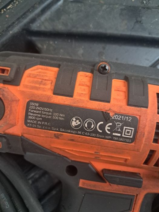 Sprzedam klucz udarowy 230V