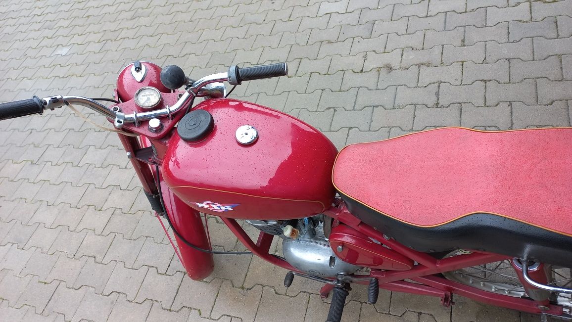 WSK M06-z rok 1960 motocykl wfm