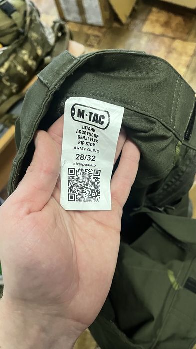 Нові Штани M-Tac Aggressor Gen2 олива 28/32