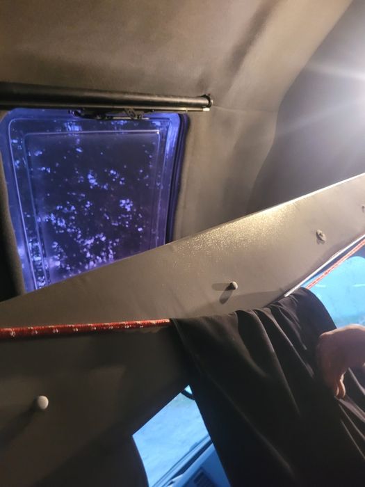 Vw crafter led webasto sypialka 2x laweta rama poduszki