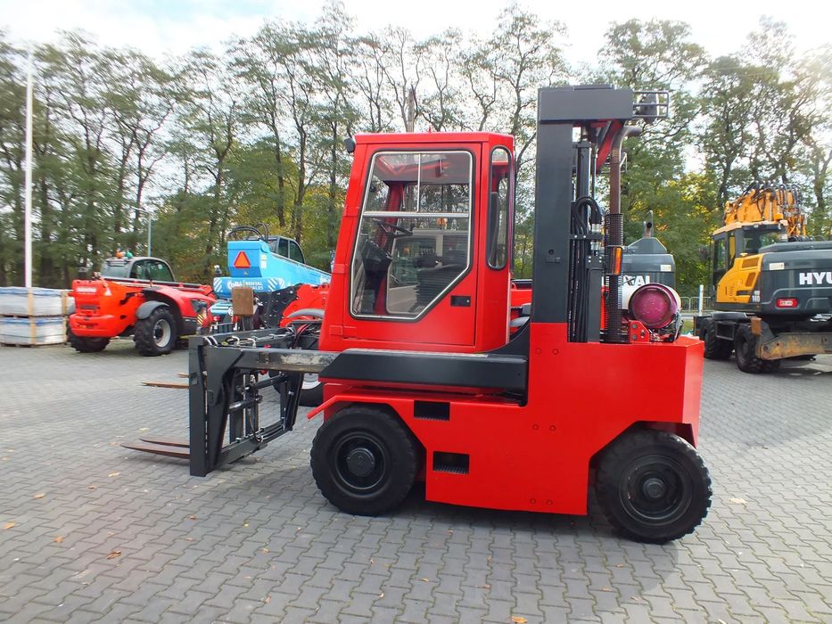 SEMAX G60/12L-G – Kompaktowy wózek widłowy LPG  Wózek widłowy SEMAX 6000kg LPG POZYCJONER wysuwane widły