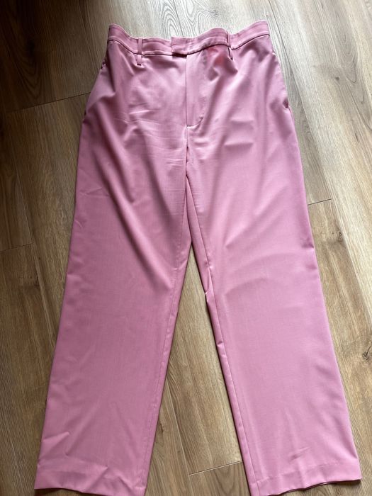 Spodnie Zara XL różowe