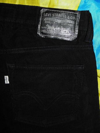 джинсы levis 511 w34 l32 skinny черные 501 вельветовые corduroy slim