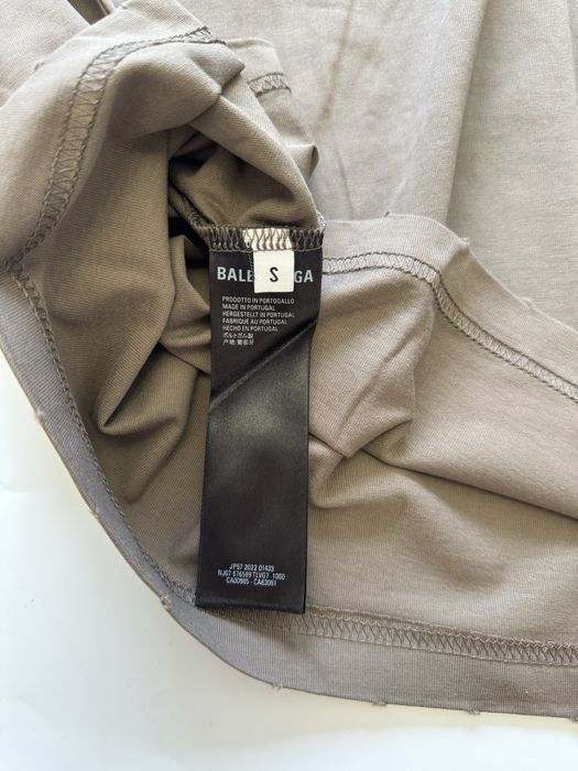 футболка Balenciaga Logo rock tee M L