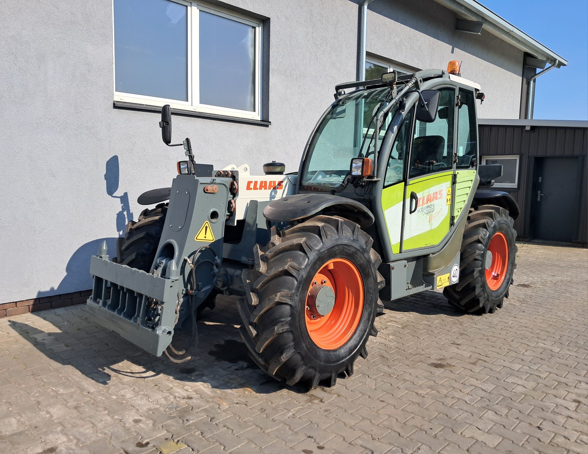 CLAAS SCORPION 7030 Plus Varipower Oryginał Full Opcja Klima 40km/h