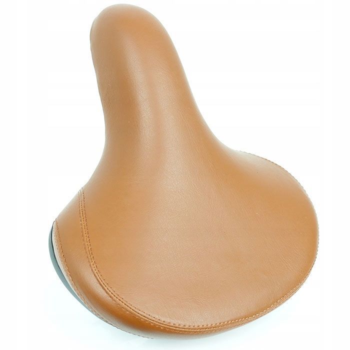 Siodełko rowerowe wygodne komfortowe na sprężynach duże miękkie jarzmo