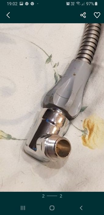 Wąż do kuchenki gazowej szybkozłącze st Bardzo dobry 80cm.