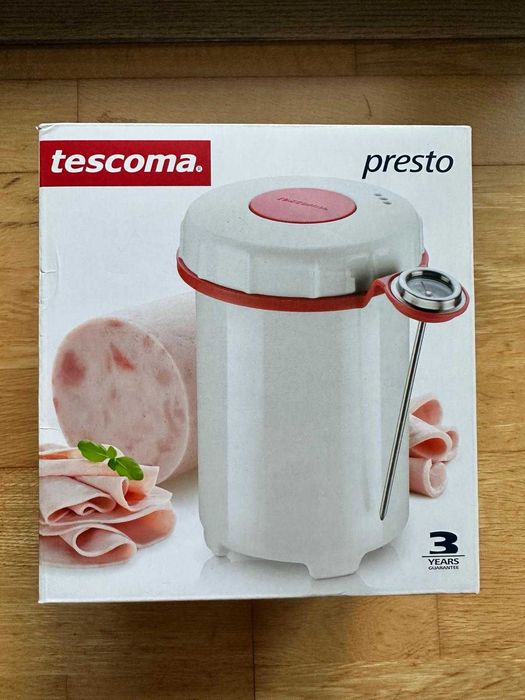 Preparador de fiambre Tescoma Presto - com termómetro - como novo!